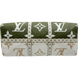 ルイ・ヴィトン LOUIS VUITTON キーポル・バンドリエール50 M44590 カーキ/ホワイト ジャイアント・モノグラム・リバース レディース ボストンバッグ