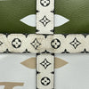 ルイ・ヴィトン LOUIS VUITTON キーポル・バンドリエール50 M44590 カーキ/ホワイト ジャイアント・モノグラム・リバース レディース ボストンバッグ