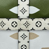 ルイ・ヴィトン LOUIS VUITTON キーポル・バンドリエール50 M44590 カーキ/ホワイト ジャイアント・モノグラム・リバース レディース ボストンバッグ