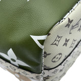 ルイ・ヴィトン LOUIS VUITTON キーポル・バンドリエール50 M44590 カーキ/ホワイト ジャイアント・モノグラム・リバース レディース ボストンバッグ