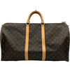 ルイ・ヴィトン LOUIS VUITTON キーポル･バンドリエール 55 M41414 ブラウン モノグラム･キャンバス ユニセックス ショルダーバッグ