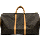 ルイ・ヴィトン LOUIS VUITTON キーポル･バンドリエール 55 M41414 ブラウン モノグラム･キャンバス ユニセックス ショルダーバッグ