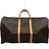 ルイ・ヴィトン LOUIS VUITTON キーポル･バンドリエール 55 M41414 ブラウン モノグラム･キャンバス ユニセックス ショルダーバッグ