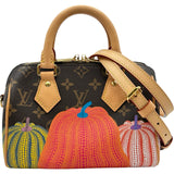 ルイ・ヴィトン LOUIS VUITTON スピーディ・バンドリエール20 草間彌生 M46469 ブラウン モノグラムキャンバス レディース ショルダーバッグ