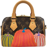 ルイ・ヴィトン LOUIS VUITTON スピーディ・バンドリエール20 草間彌生 M46469 ブラウン モノグラムキャンバス レディース ショルダーバッグ