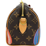 ルイ・ヴィトン LOUIS VUITTON スピーディ・バンドリエール20 草間彌生 M46469 ブラウン モノグラムキャンバス レディース ショルダーバッグ