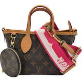 ルイ・ヴィトン LOUIS VUITTON ネヴァーフルBB M46786 ブラウン/ローズペオニー モノグラムキャンバス レディース ショルダーバッグ