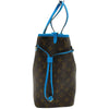 ルイ・ヴィトン LOUIS VUITTON ネヴァーフル・インサイドアウト MM M13753 ブラウン/ガストンブルー モノグラム・キャンバス レディース ショルダーバッグ
