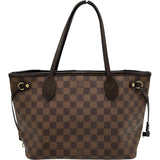 ルイ・ヴィトン LOUIS VUITTON ネヴァーフルPM N51109 ブラウン ダミエ レディース トートバッグ