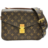 ルイ・ヴィトン LOUIS VUITTON ポシェット・メティスMM M44875 ブラウン モノグラムキャンバス レディース ショルダーバッグ