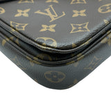 ルイ・ヴィトン LOUIS VUITTON ポシェット・メティスMM M44875 ブラウン モノグラムキャンバス レディース ショルダーバッグ