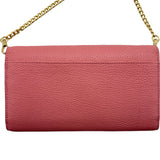 ミュウミュウ miu miu チェーンウォレット 5DH060 ピンク レザー レディース ショルダーバッグ