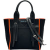 プラダ PRADA トートバッグ 1BG234 ブラック/オレンジ キャンバス レディース トートバッグ