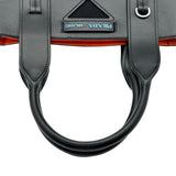 プラダ PRADA トートバッグ 1BG234 ブラック/オレンジ キャンバス レディース トートバッグ