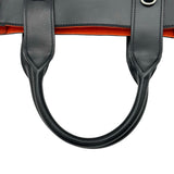 プラダ PRADA トートバッグ 1BG234 ブラック/オレンジ キャンバス レディース トートバッグ