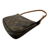 ルイ・ヴィトン LOUIS VUITTON ポシェット・アクセソワール M51980 ブラウン モノグラム/レザー レディース ハンドバッグ