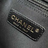 シャネル CHANEL マトラッセ チェーンホーボーバッグ 14番台 ブラック ゴールド金具 ラムスキン レディース トートバッグ