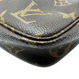 ルイ・ヴィトン LOUIS VUITTON ポシェット・アクセソワール M51980 ブラウン モノグラム/レザー レディース ハンドバッグ