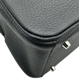 エルメス HERMES リンディミニ G刻印 ブラック シルバー金具 トリヨンクレマンス レディース ショルダーバッグ