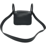 エルメス HERMES リンディミニ G刻印 ブラック シルバー金具 トリヨンクレマンス レディース ショルダーバッグ