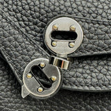 エルメス HERMES リンディミニ G刻印 ブラック シルバー金具 トリヨンクレマンス レディース ショルダーバッグ