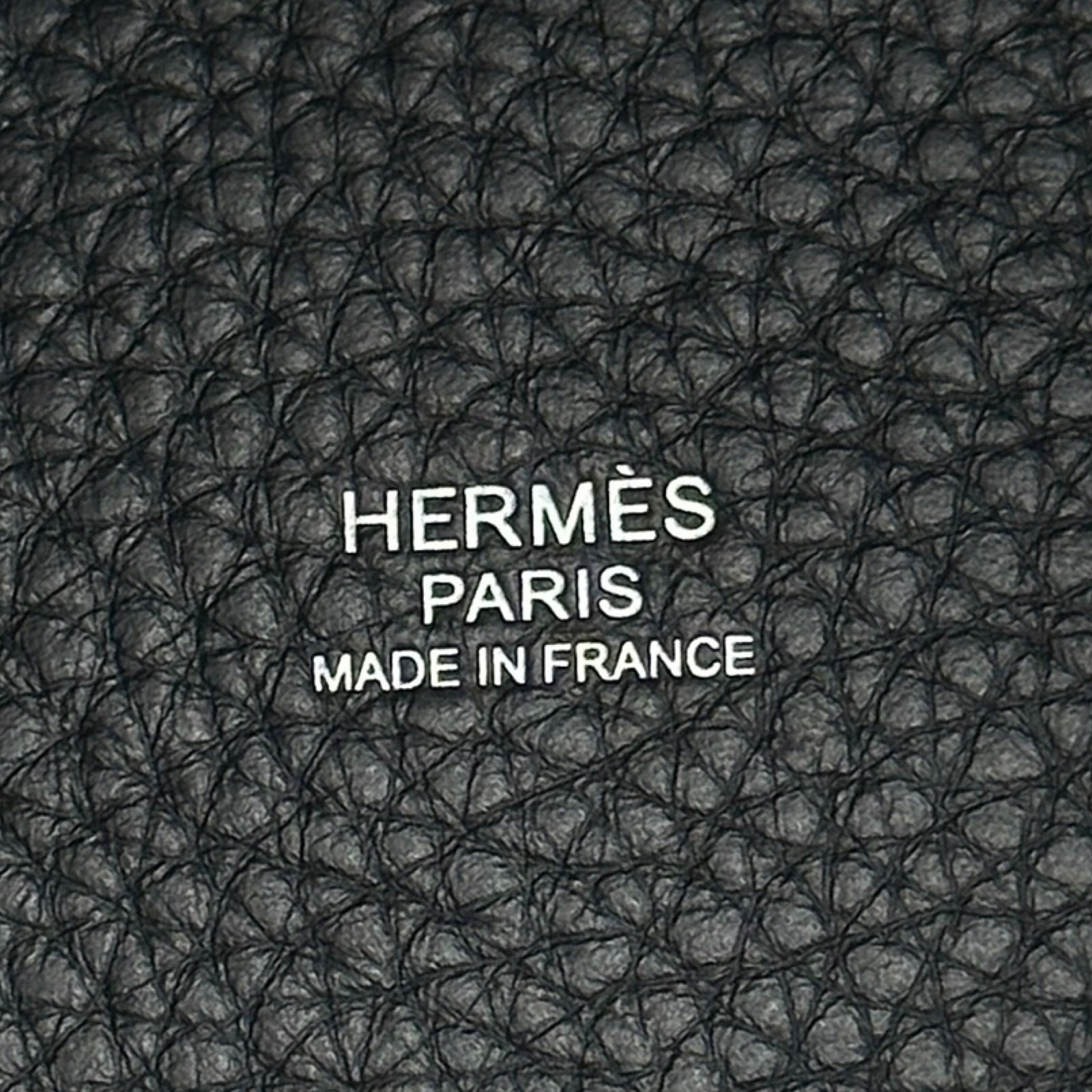 エルメス HERMES ピコタンロックPM W刻印 ブラック シルバー金具