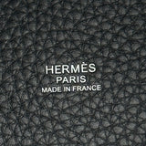 エルメス HERMES ピコタンロックPM W刻印 ブラック シルバー金具 トリヨンクレマンス レディース ハンドバッグ