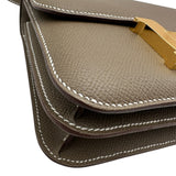 エルメス HERMES コンスタンス3ミニ G刻印2026年製 エトゥープ ゴールド金具 エプソン レディース ショルダーバッグ