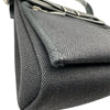 エルメス HERMES エールバッグジップ ミニ G刻印2026年製 ブラック シルバー金具 トワル/ハンター レディース ショルダーバッグ