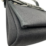 エルメス HERMES エールバッグジップ ミニ G刻印2026年製 ブラック シルバー金具 トワル/ハンター レディース ショルダーバッグ