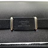 エルメス HERMES エールバッグジップ ミニ G刻印2026年製 ブラック シルバー金具 トワル/ハンター レディース ショルダーバッグ