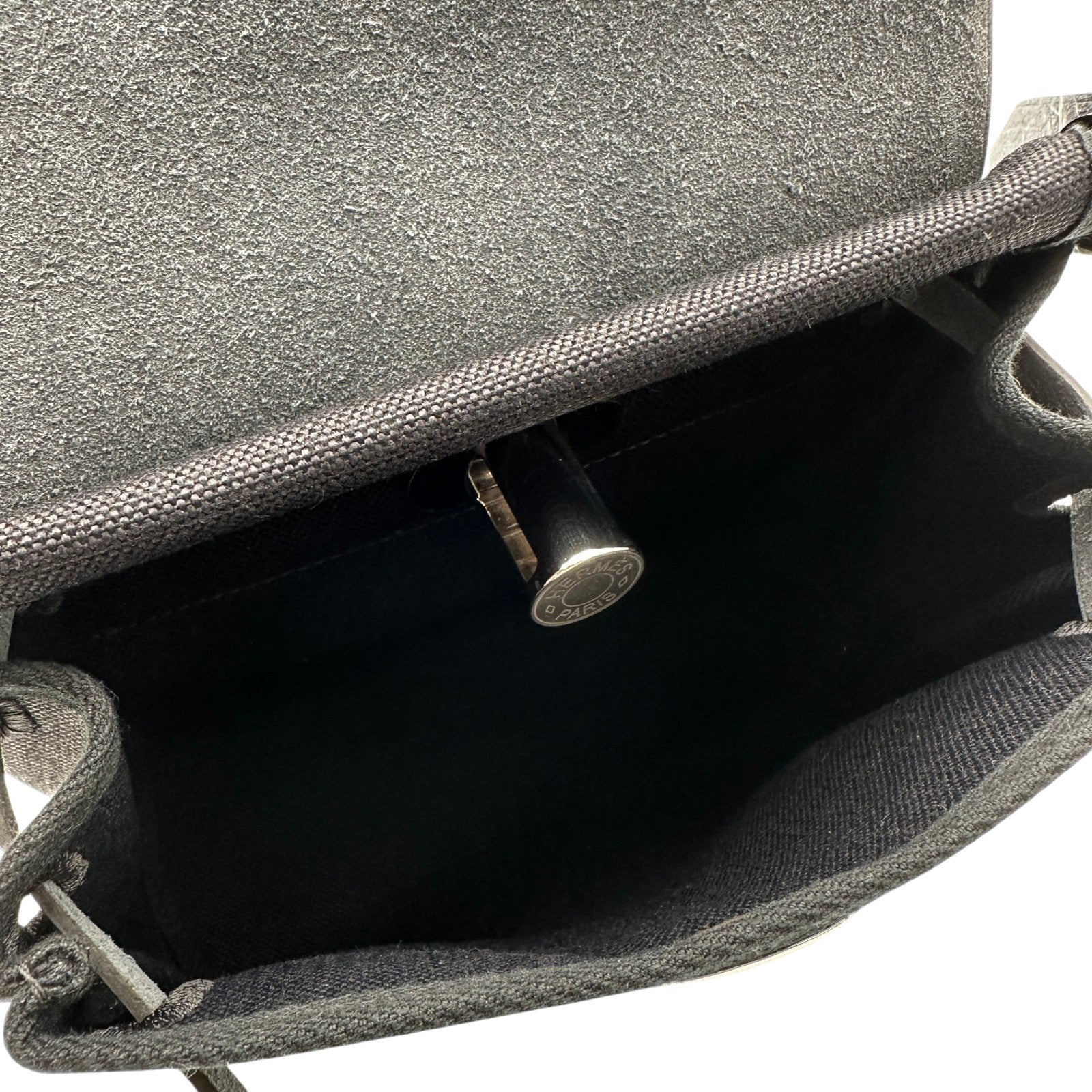 エルメス HERMES エールバッグジップ ミニ G刻印2026年製 ブラック