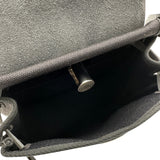エルメス HERMES エールバッグジップ ミニ G刻印2026年製 ブラック シルバー金具 トワル/ハンター レディース ショルダーバッグ