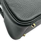 エルメス HERMES リンディミニ K刻印 ブラック ゴールド金具 トリヨンクレマンス レディース ショルダーバッグ