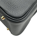 エルメス HERMES リンディミニ K刻印 ブラック ゴールド金具 トリヨンクレマンス レディース ショルダーバッグ