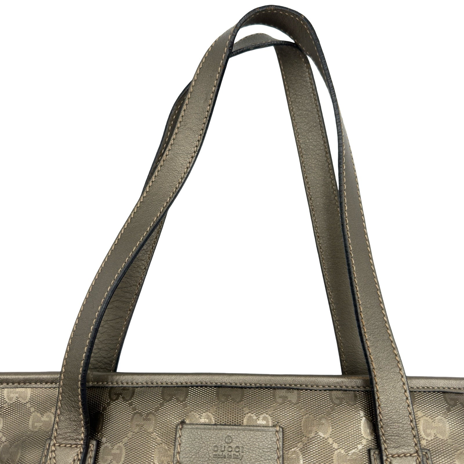 グッチ GUCCI GGインプリメ トートバッグ 211187 ブロンズ レディース