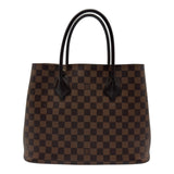 ルイ・ヴィトン LOUIS VUITTON ケンジントン N41435 ブラウン ダミエ/レザー レディース トートバッグ