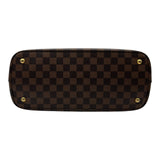 ルイ・ヴィトン LOUIS VUITTON ケンジントン N41435 ブラウン ダミエ/レザー レディース トートバッグ