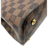 ルイ・ヴィトン LOUIS VUITTON ケンジントン N41435 ブラウン ダミエ/レザー レディース トートバッグ