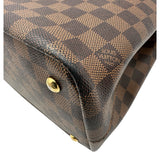 ルイ・ヴィトン LOUIS VUITTON ケンジントン N41435 ブラウン ダミエ/レザー レディース トートバッグ