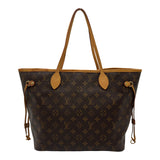 ルイ・ヴィトン LOUIS VUITTON ネヴァーフルMM M41178 ブラウン モノグラム/レザー レディース トートバッグ