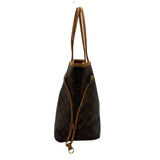 ルイ・ヴィトン LOUIS VUITTON ネヴァーフルMM M41178 ブラウン モノグラム/レザー レディース トートバッグ