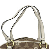 コーチ COACH サッチェルバッグ F20803 ベージュ シグネチャーPVC レディース ハンドバッグ ミニボストン