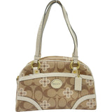 コーチ COACH サッチェルバッグ F20803 ベージュ シグネチャーPVC レディース ハンドバッグ ミニボストン