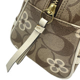 コーチ COACH サッチェルバッグ F20803 ベージュ シグネチャーPVC レディース ハンドバッグ ミニボストン