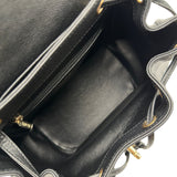 シャネル CHANEL マトラッセ スモールバックパック A93748 24番台 ブラック ゴールド金具 キャビアスキン レディース リュック・デイパック