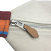 エルメス HERMES ブリッドアブラックPM Hパヴィヨン アイボリー シルバー金具 トワル レディース ハンドバッグ