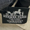エルメス HERMES ブリッドアブラックPM Hパヴィヨン アイボリー シルバー金具 トワル レディース ハンドバッグ