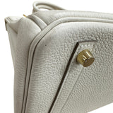 エルメス HERMES バーキン30 Ｗ刻印 クレ ゴールド金具 トゴ レディース ハンドバッグ