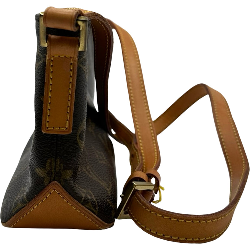LOUIS VUITTON M51240 トロター　モノグラム　ショルダー ルイ・ヴィトン LOUIS VUITTON トロター M51240 ブラウン モノグラム